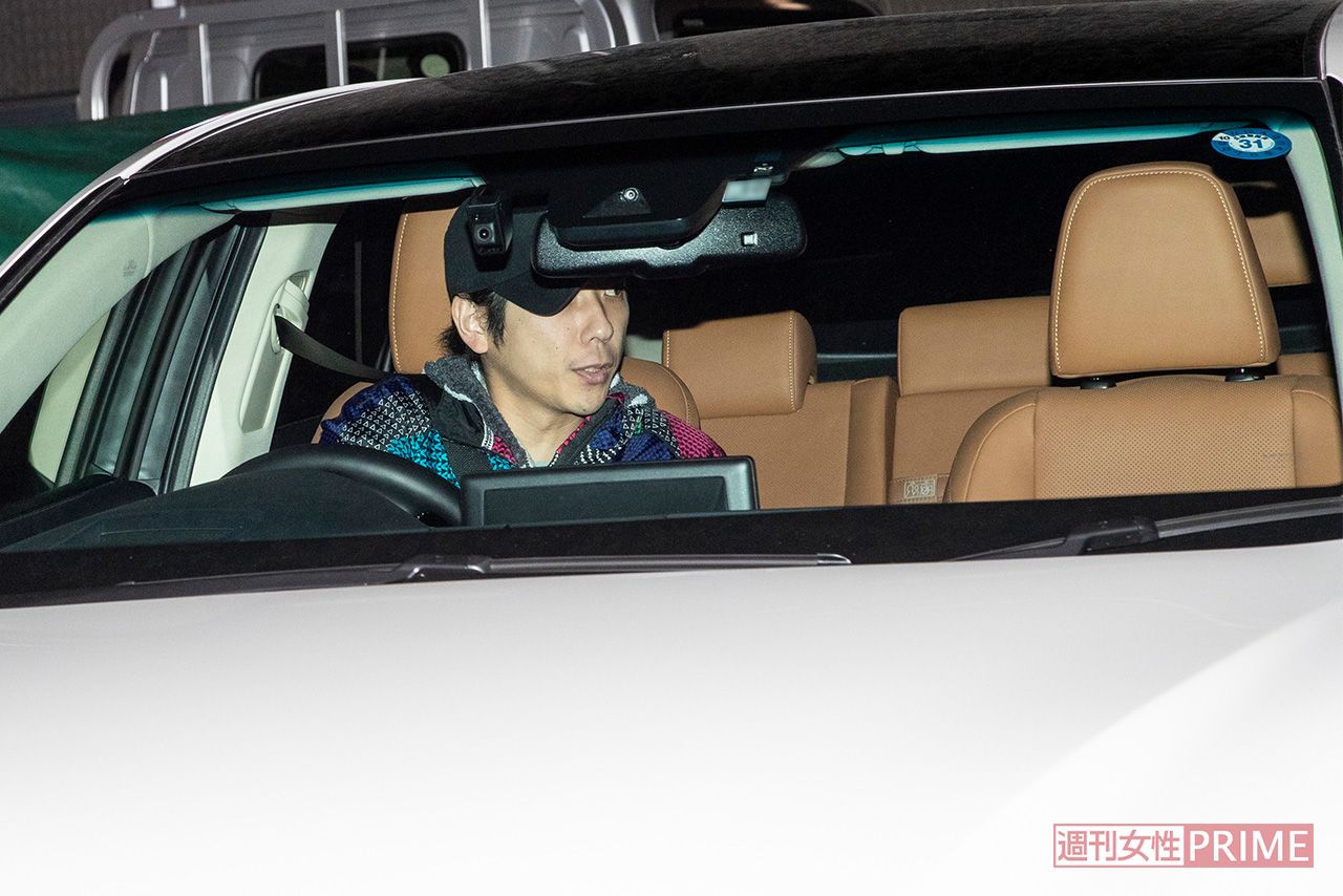 駐車場に入る二宮その1