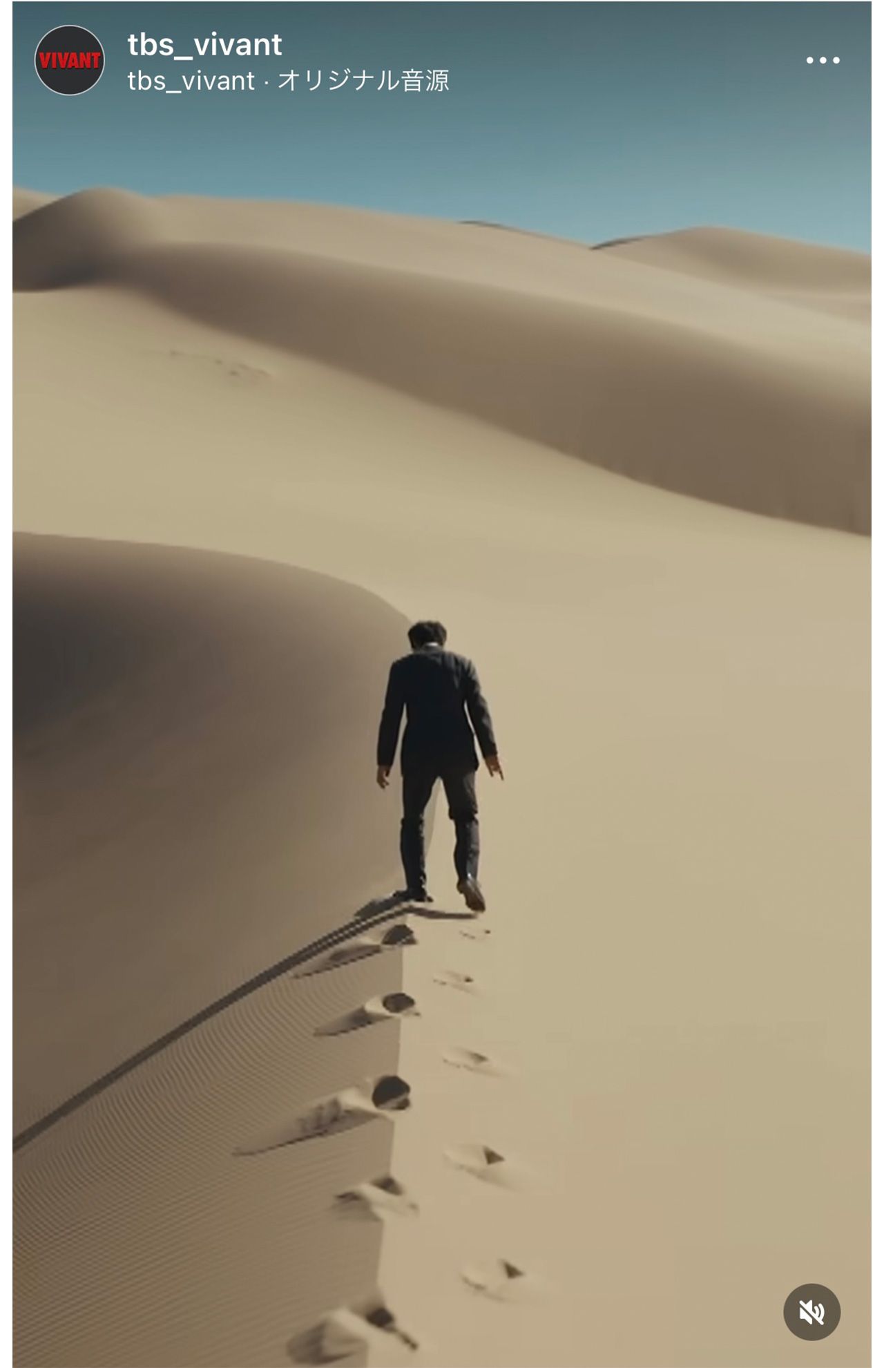 公開された日曜劇場『VIVANT』の特報映像（番組公式HPより）