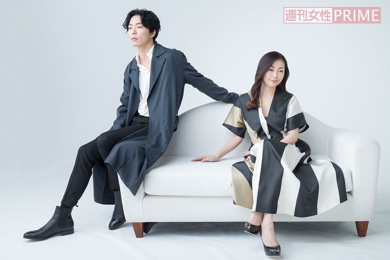 中山美穂、キム・ジェウク　撮影／廣瀬靖士