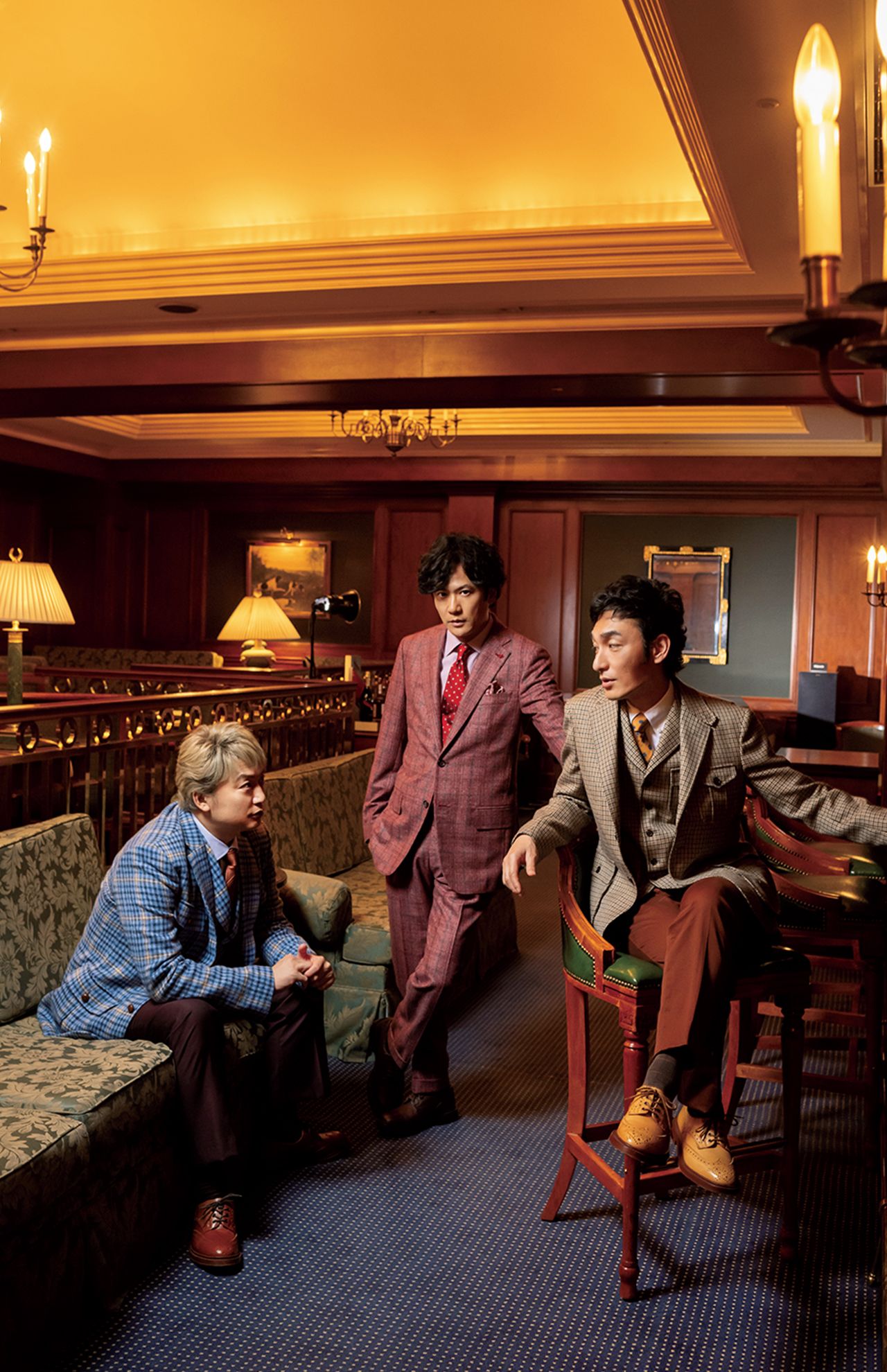 香取慎吾×稲垣吾郎×草なぎ 剛（撮影／アライテツヤ）