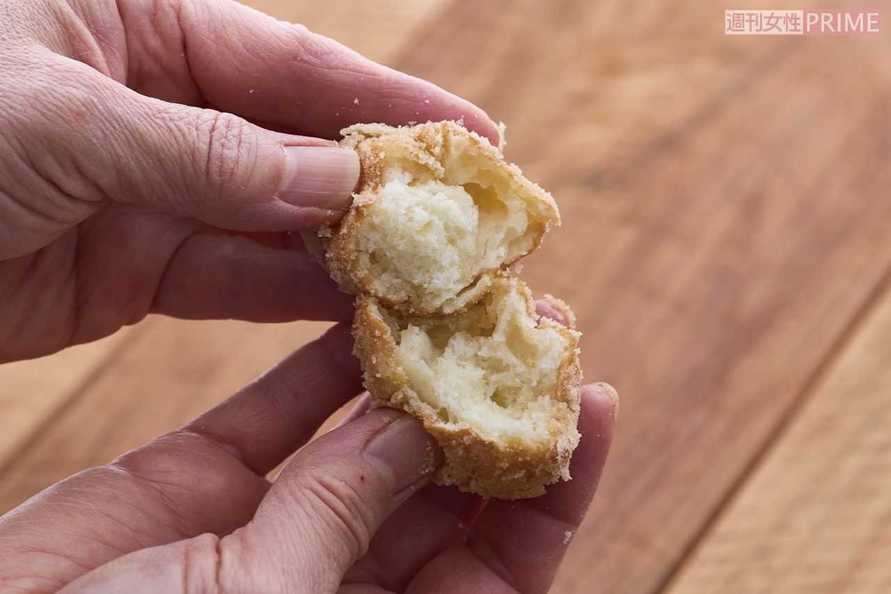 うどんは潰れきらず、形状が残っていてOK。食感が楽しめる　撮影／廣瀬靖士