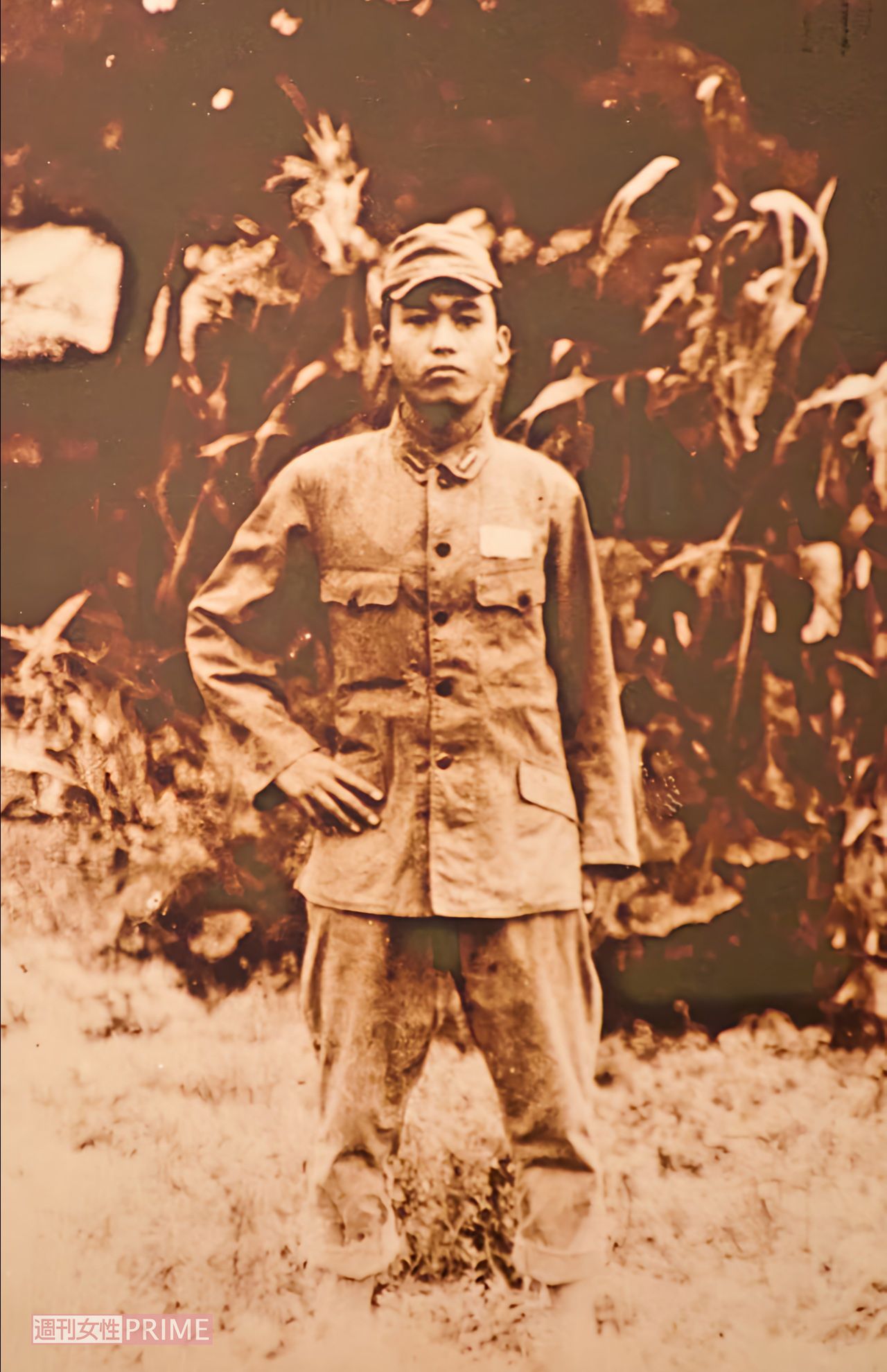 「海老名栄三郎」が入隊したころの写真