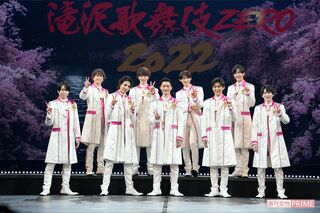 『滝沢歌舞伎ZERO』会見にて　撮影／伊藤和幸