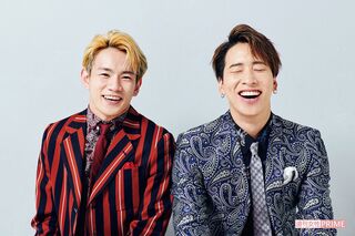 浦川翔平と陣　撮影／山田智絵