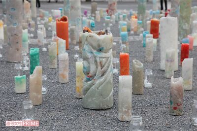 『CANDLENIGHTTOKYO』では、無数のキャンドルが飾られた