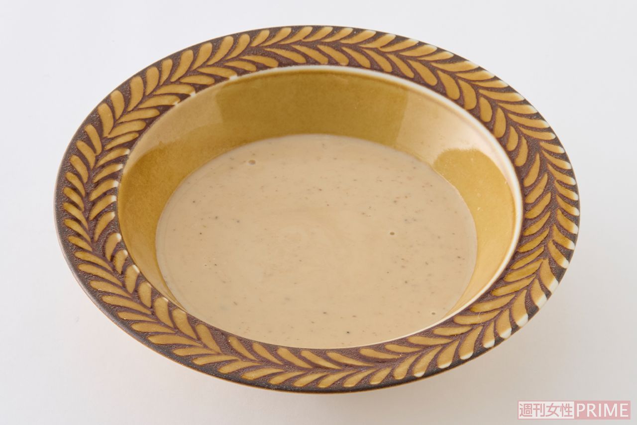 素材を生かしたスープ ポルチーニクリームのポタージュ