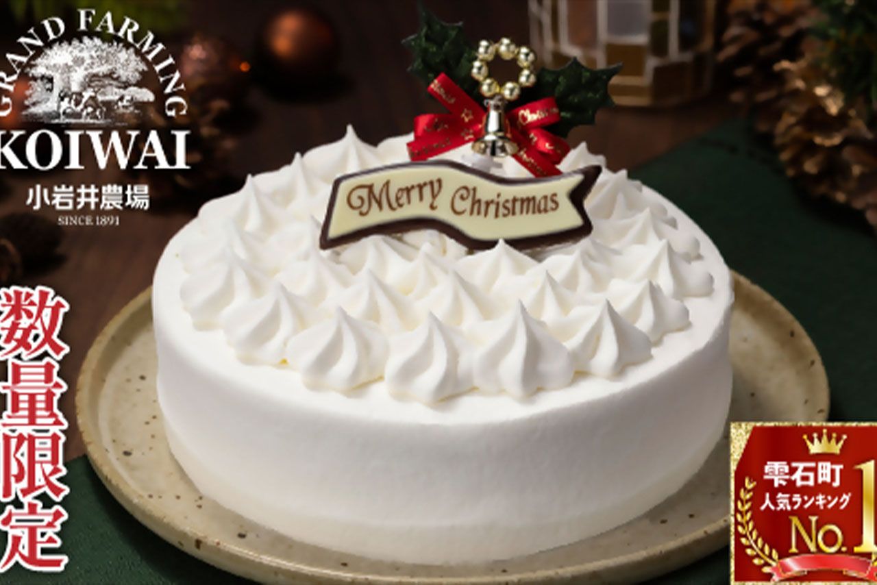 クリスマスケーキ5号サイズ