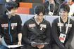 (左から)羽生結弦、田中刑事、宇野昌磨(写真/共同通信社)