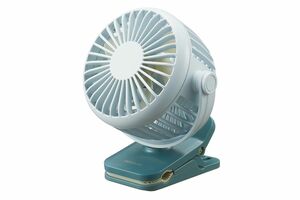 クリップでさまざまな場所に取り付けできるクリップファンKFF-0618（小泉成器／1430円※編集部調べ）