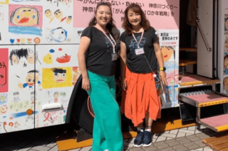 富田さんとともに『ピンクリボンふじさわ』を立ち上げた