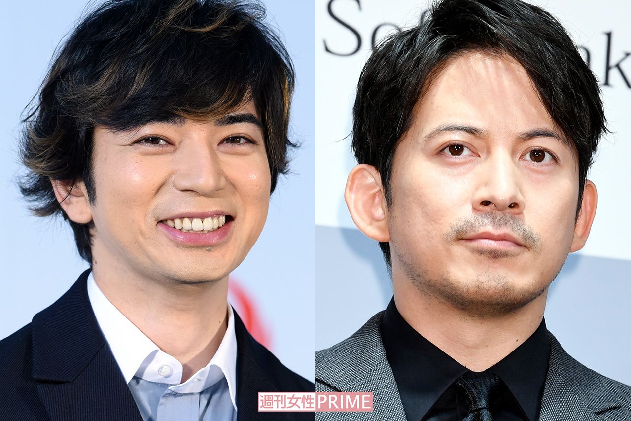 NHK大河『どうする家康』で共演する松本潤と岡田准一