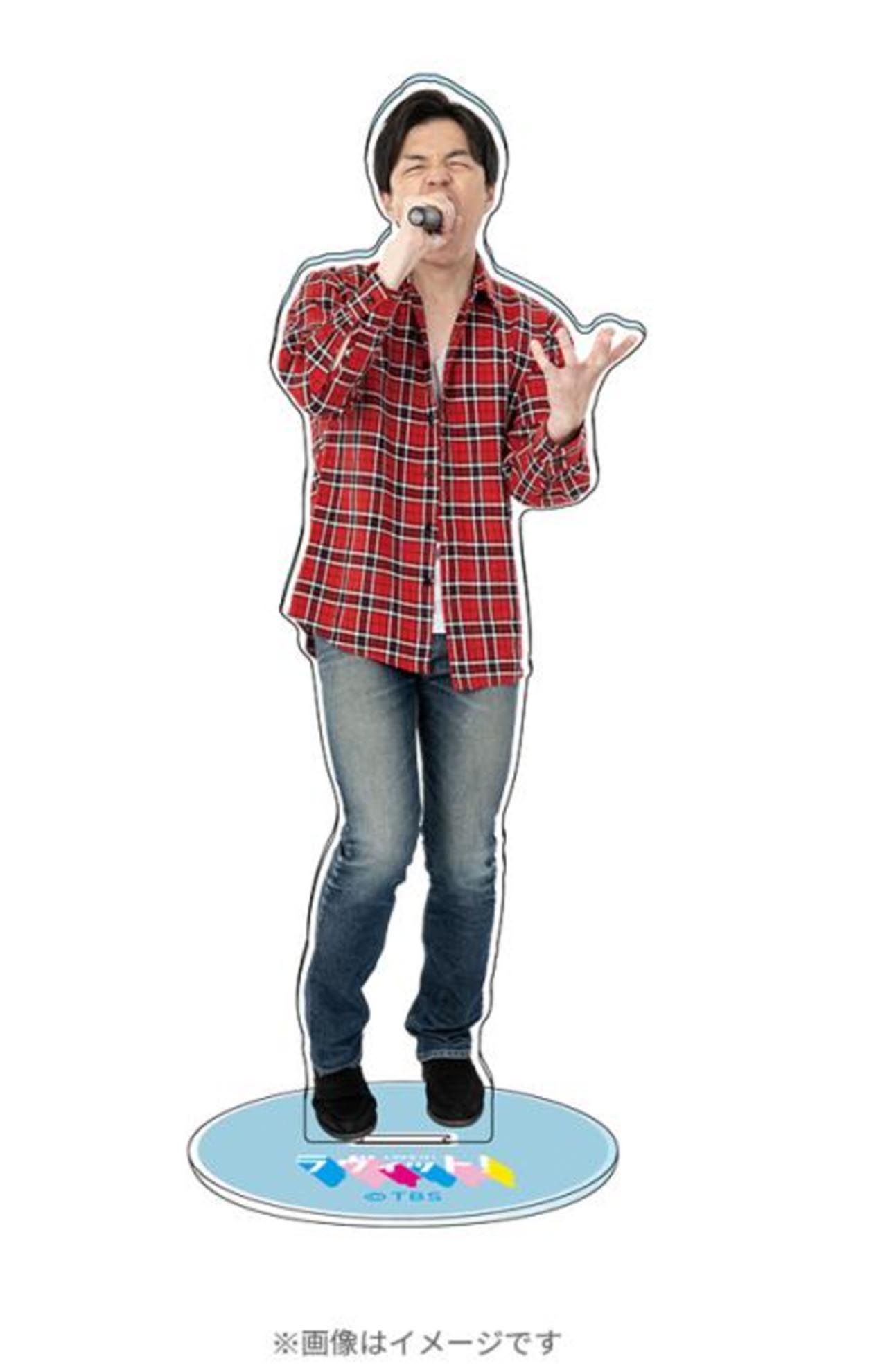 『ラヴィット！』グッズとして販売されている南波雅俊アナのアクリルスタンド（TBSショッピングより）