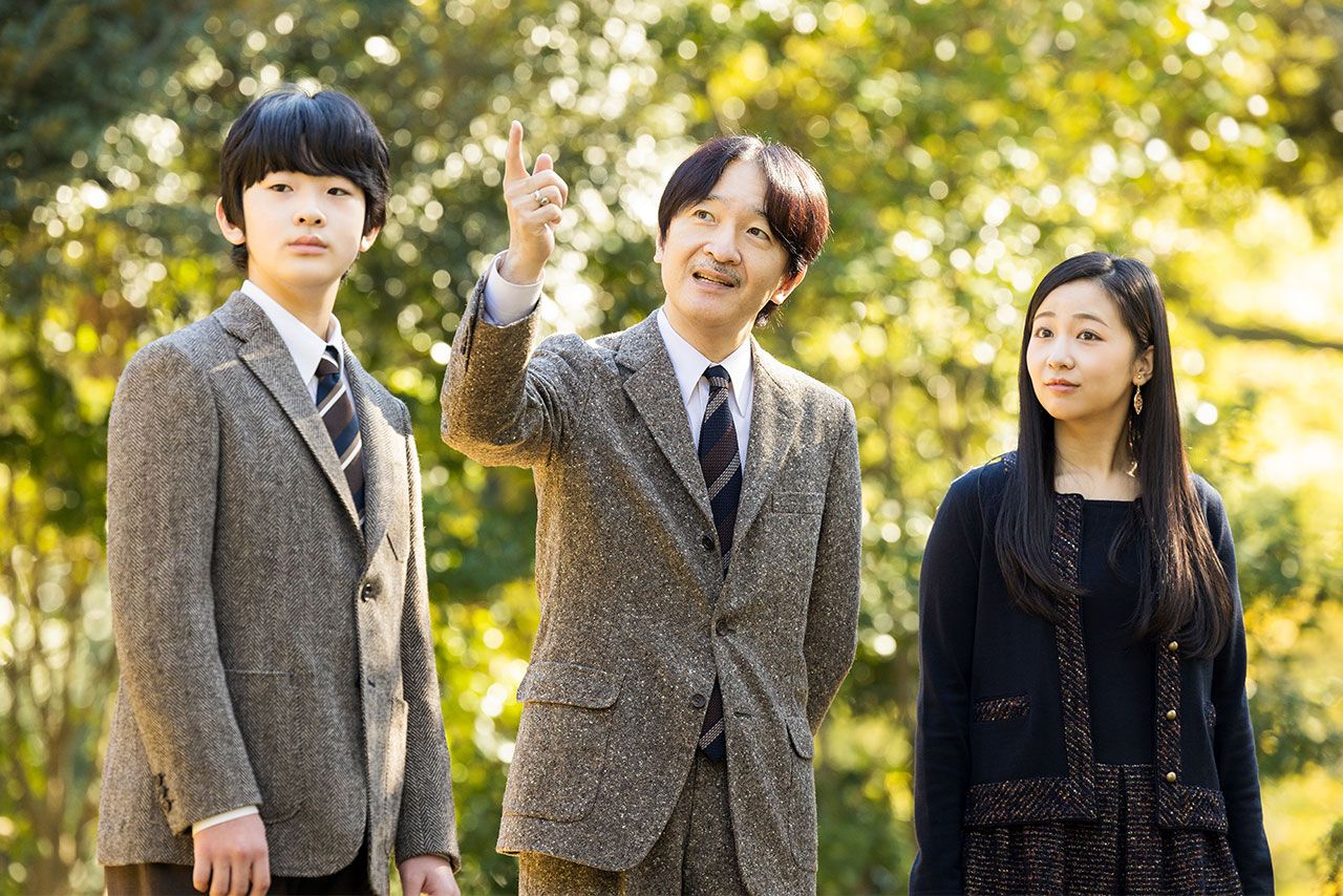 秋篠宮ご一家（'21年11月・赤坂）