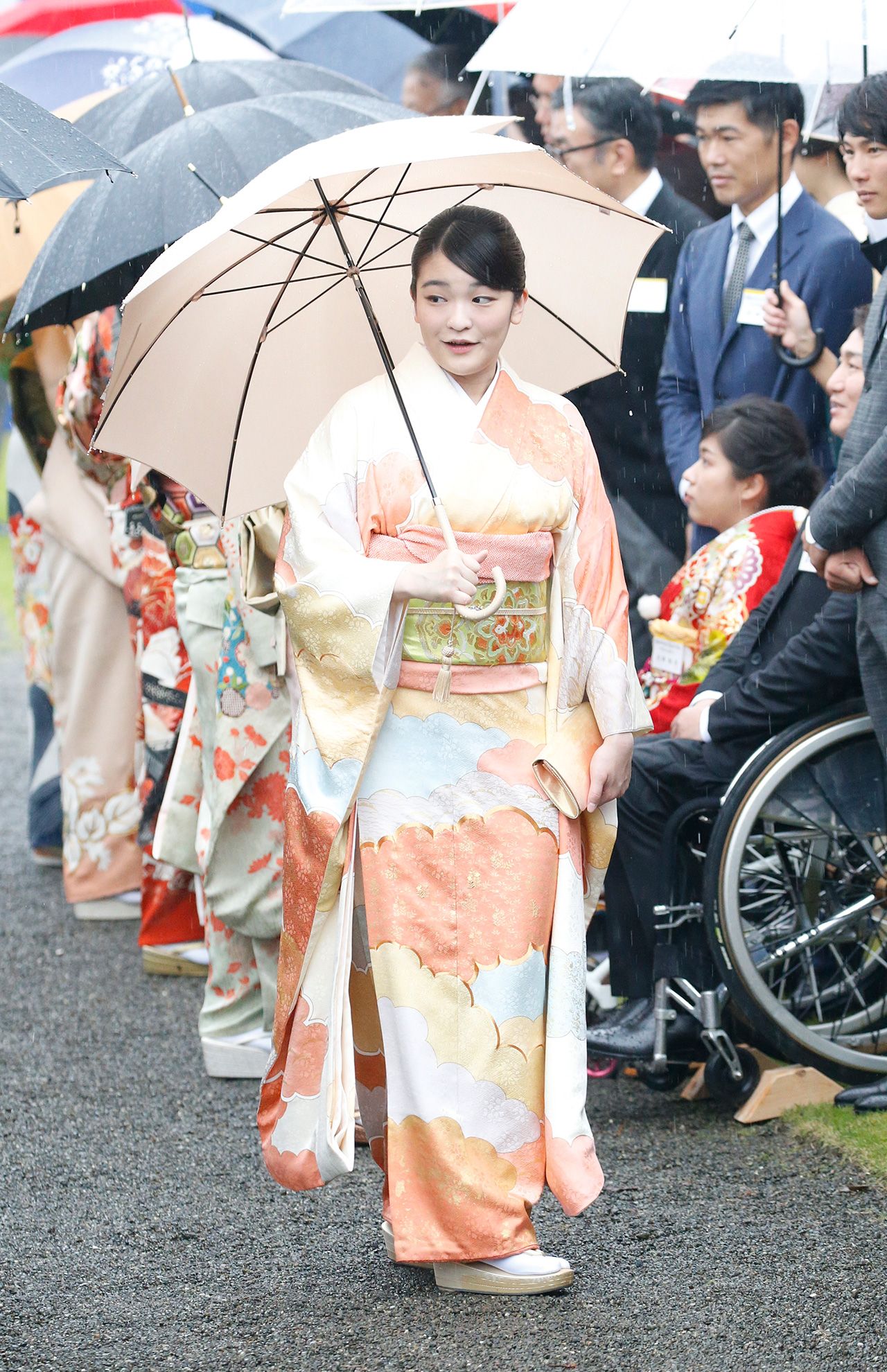 園遊会での眞子さま
