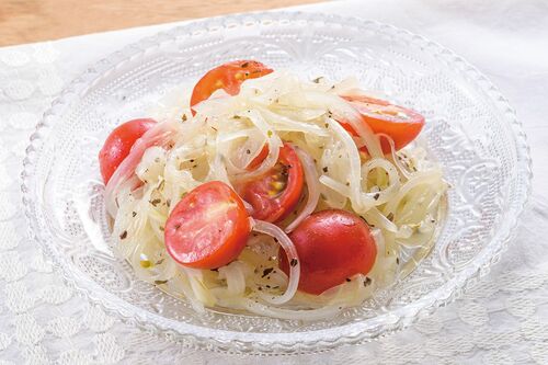 玉ねぎとトマトのマリネ