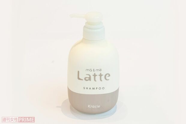 2位ma&meLatte（ベーシックライン）/クラシエ　490ml（880円）（撮影／伊藤和幸）　※画像をクリックするとAmazonの商品ページにジャンプします。