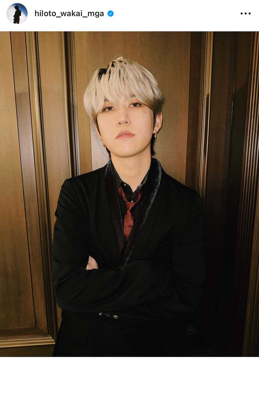 Mrs. GREEN APPLEのギターを担当する若井滉斗（本人インスタグラムより）