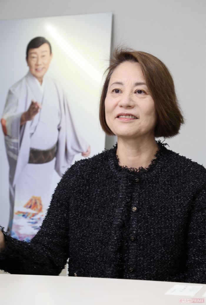 橋幸夫さんの妻・真由美さん　撮影／近藤陽介