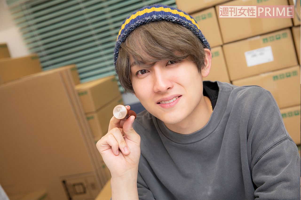 グループの名前をモチーフに、「7」のシーリングスタンプをオーダーメード　撮影／矢島泰輔