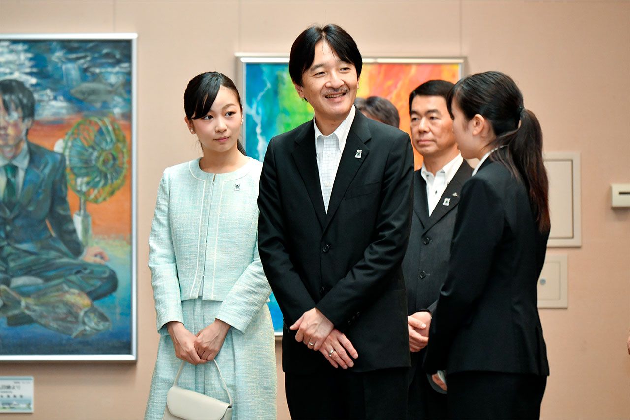 '17年7月、全国高等学校総合文化祭のため父娘で宮城県を訪問し、県美術館へ足を運ばれた