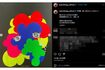 香取慎吾がSMAPのメンバーカラーをイメージして描いた絵画(香取慎吾公式インスタグラムより)