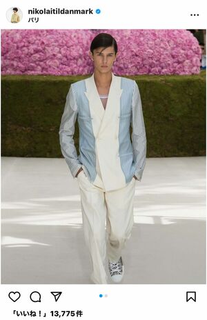 デンマークのニコライ閣下（インスタグラムより）