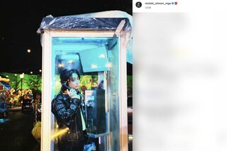 新曲『催し』MVのオフショットを公開したMrs. GREEN APPLEの大森元貴（本人のインスタグラムより）