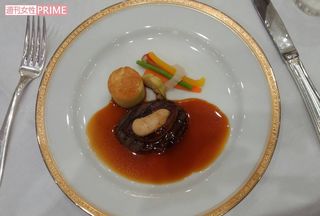 12月25日のメニューにはフィレ肉とフォアグラも