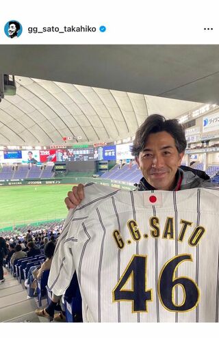 北京五輪で日本代表として戦ったG.G.佐藤氏（G.G.佐藤氏のインスタグラムより）