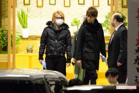 手越祐也と初詣に向かう小山慶一郎（'15年）