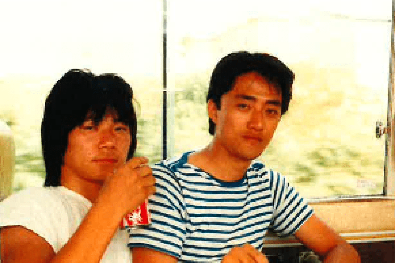 弘前大に入学した大学1年の夏。ボーダーTがさわやか