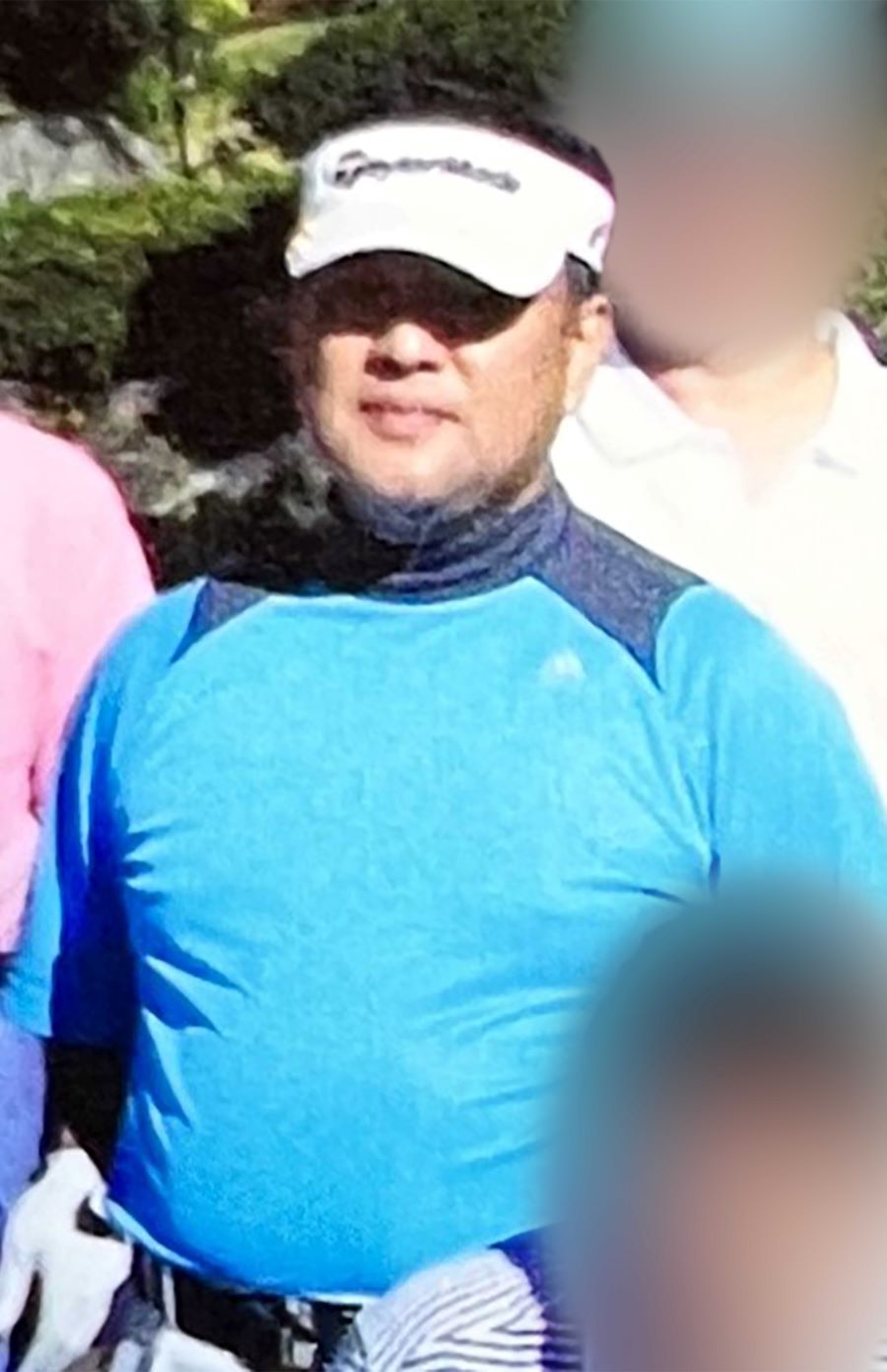 十数年前、ふくよかだったころの瀬川好一容疑者（知人提供、一部加工しています）
