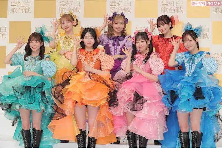 『第76回NHK紅白歌合戦』に出場したFRUITSZIPPER