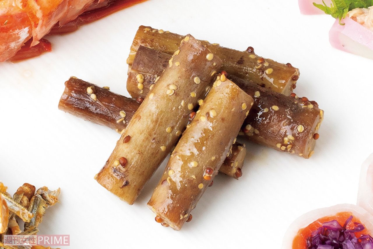 マスタードたたきごぼう　撮影／矢島泰輔