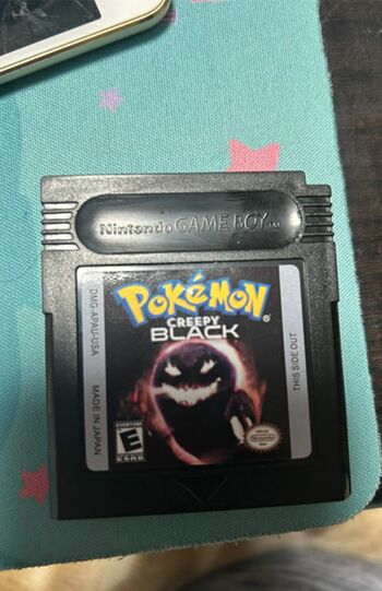「POKEMONCREEPYBLACK」と書かれたソフト（Xより）