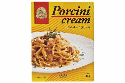 【カルディおすすめ商品（16/20）】ラ・ターボラパスタソースポルチーニクリーム115g（1人前）／415円