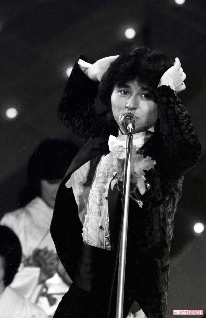 1981年にレコード大賞新人賞を受賞したころの竹本孝之