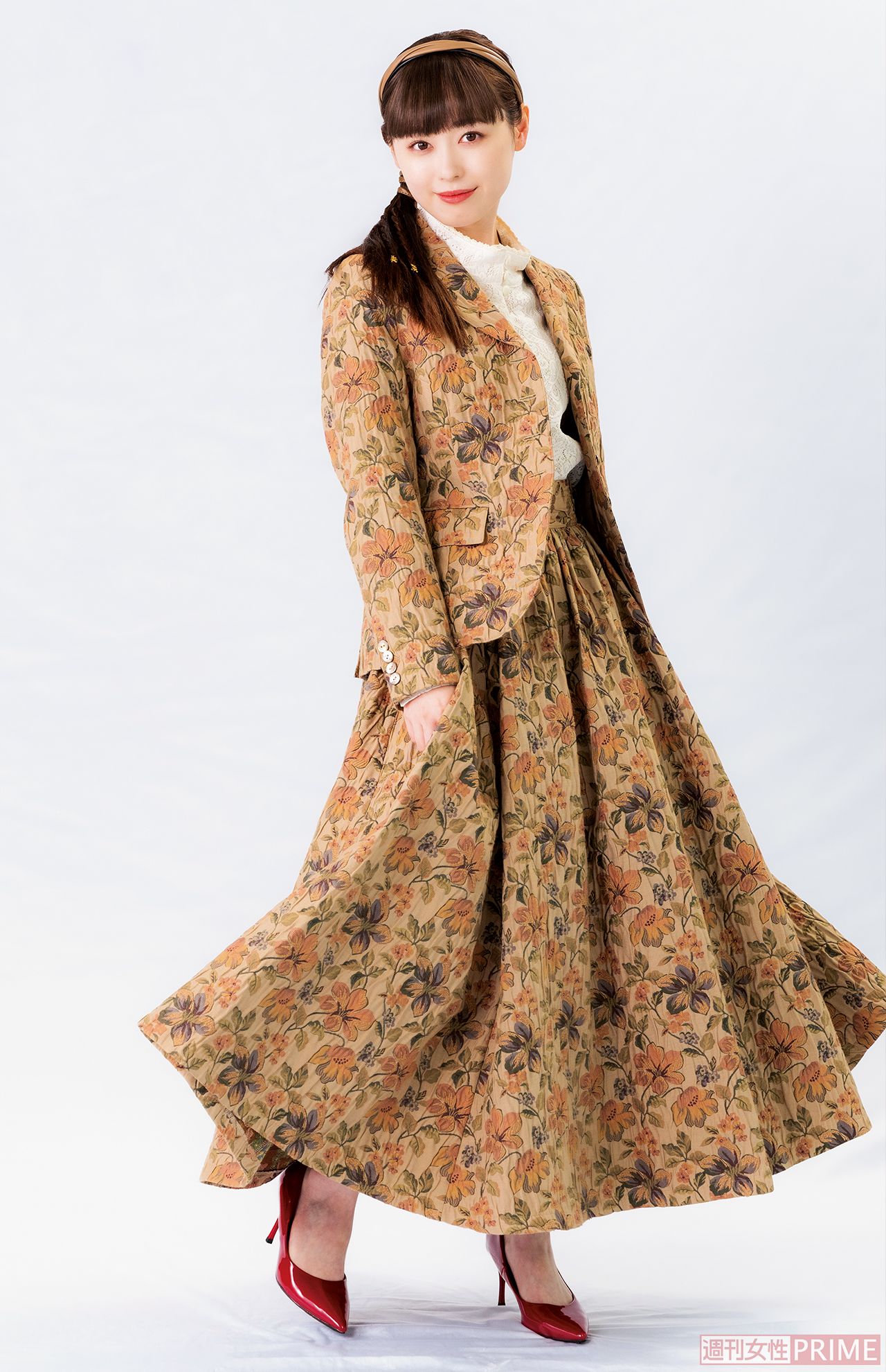 福原遥　撮影／伊藤和幸　スタイリスト／齋藤ますみ　ヘアメイク／末武美穂