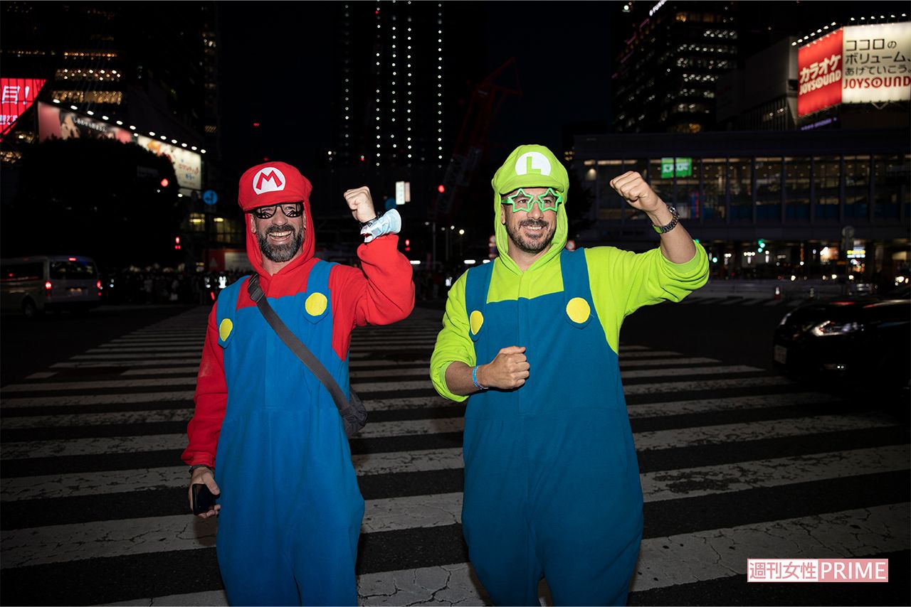 渋谷ハロウィーンの様子（2022年10月31日撮影）