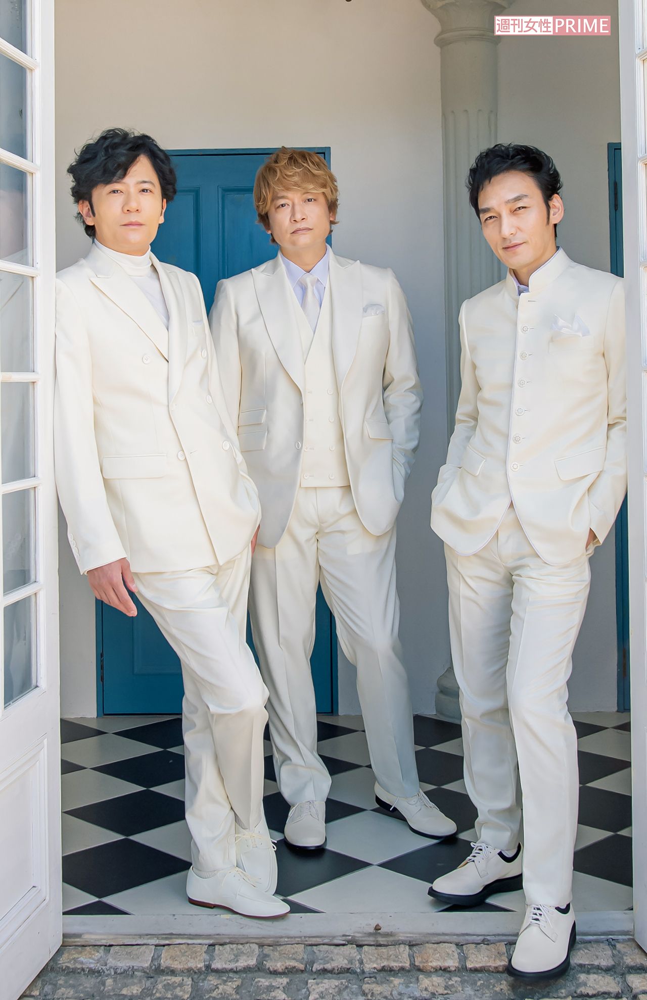 稲垣吾郎、香取慎吾、草なぎ剛（'20年）　撮影／アライテツヤ