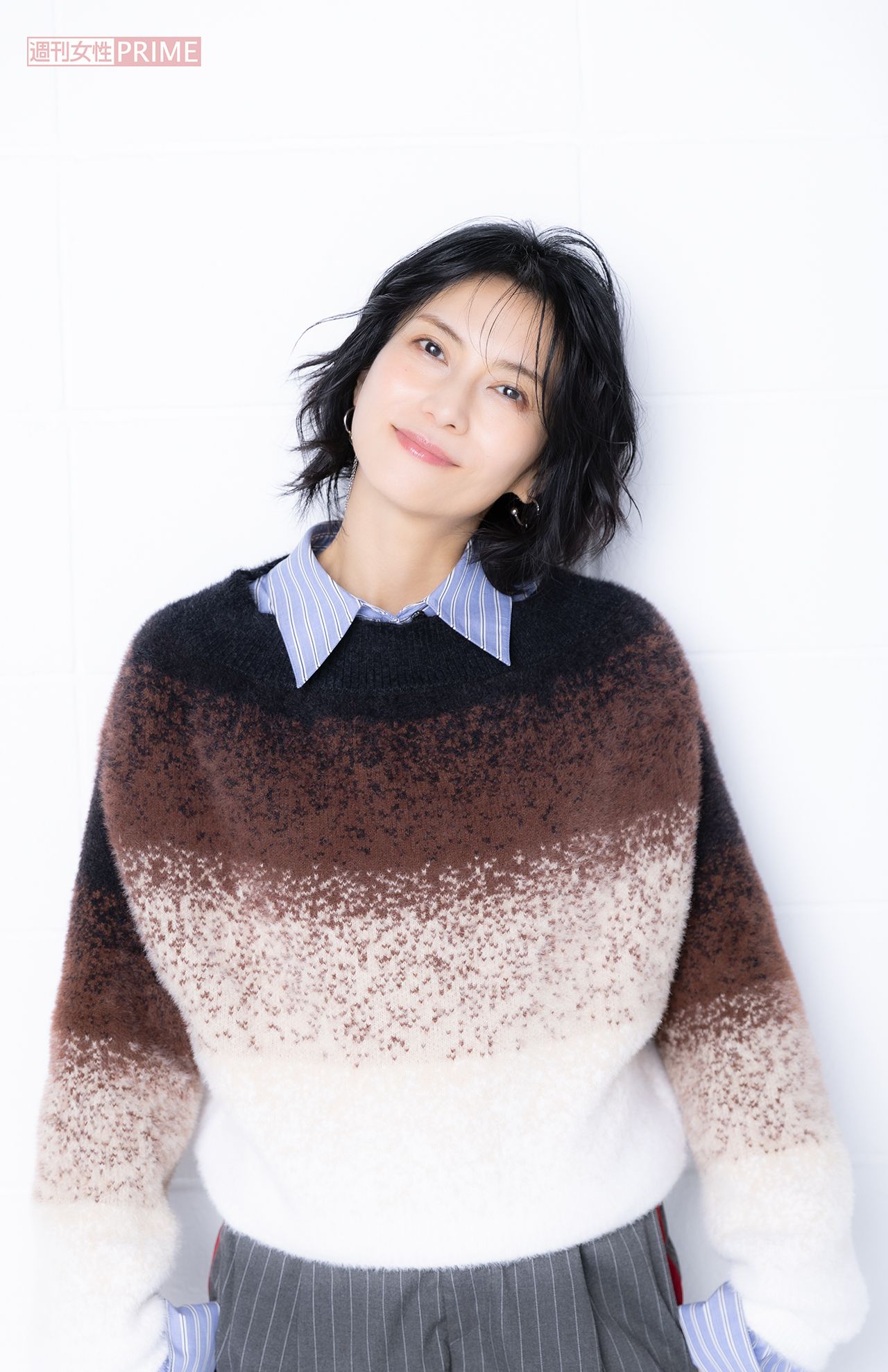 柴咲コウ　撮影／矢島泰輔　ヘアメイク／SHIGE（AVGVST）　スタイリング／柴田圭　衣装協力／JUSTINECLENQUET（THEWALLSHOWROOM）