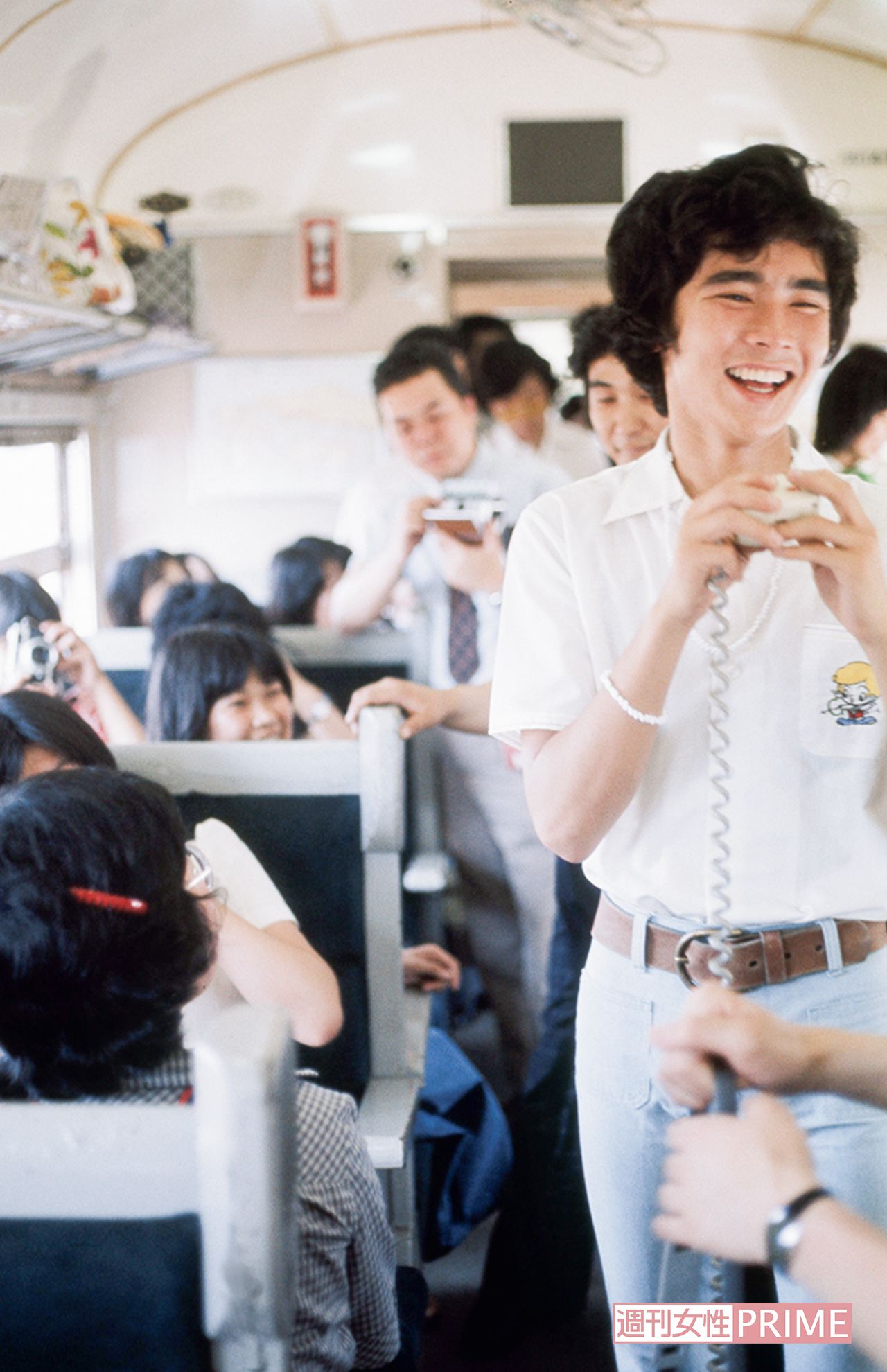 1975年、ファンの集いで那須高原へ　撮影／週刊女性写真班