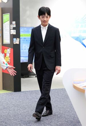 関西パビリオンでは、トンボについてお話されたという（9月25日）