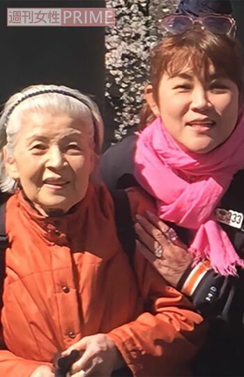 昭子さん84歳当時。若いころは似ていないと思っていたが、年をとるとだんだん母とそっくりになってきた
