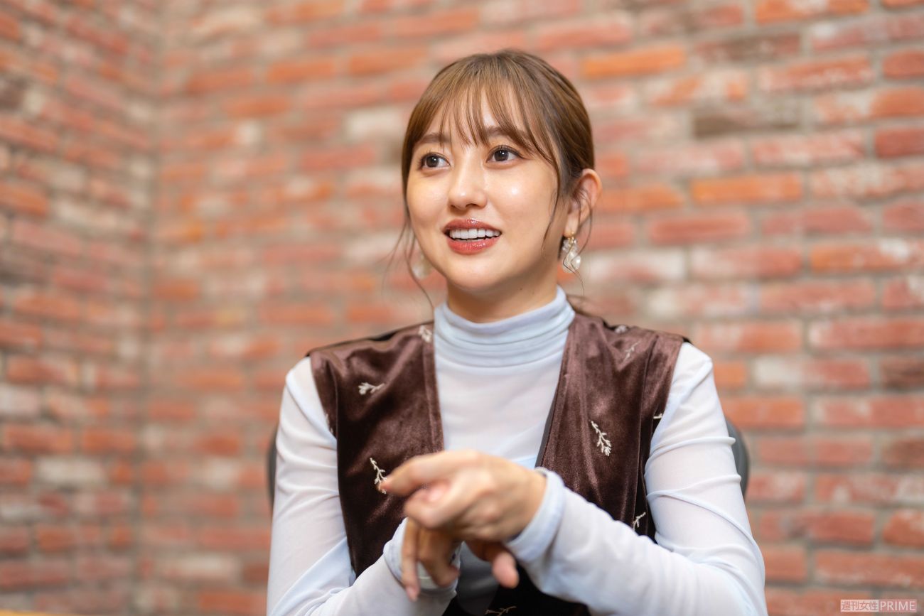 菊地亜美　撮影／佐藤靖彦