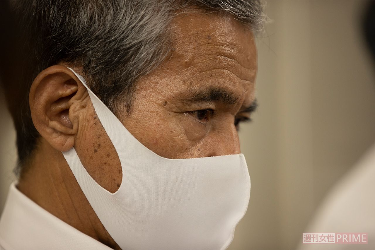 亡くなった松永真菜さんの父、上原義教さん