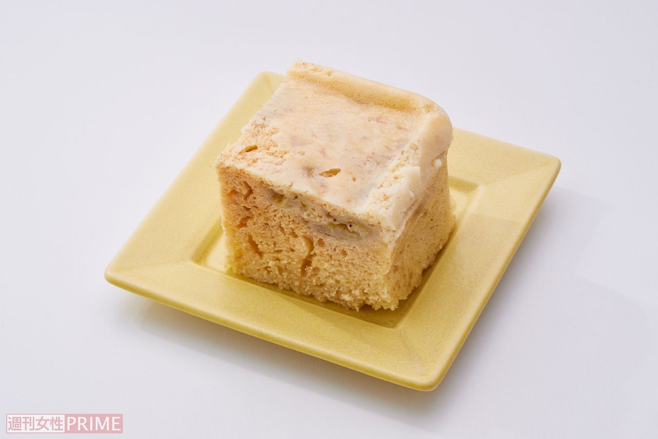 バナナの蒸しケーキ　調理・スタイリング／寺島モエカ