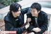 写真左から井澤勇貴、宮崎秋人 撮影/廣瀬靖士 ヘアメイク/Emiy 撮影協力/日本土地建物・京橋エドグラン