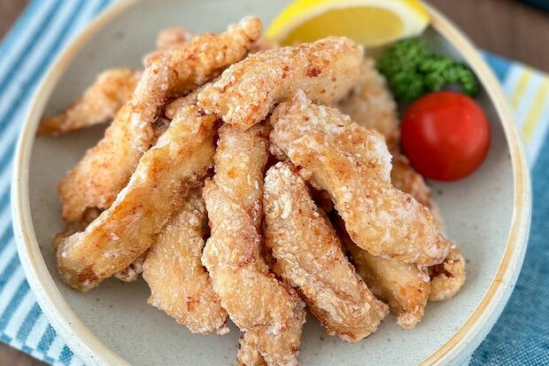 鶏むね肉のチキンスティック