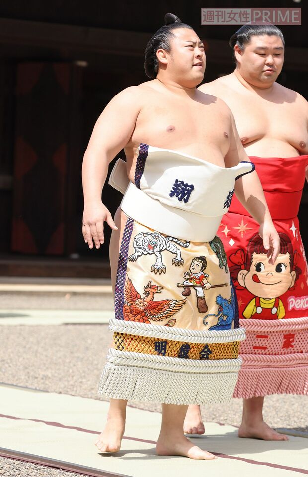 翔猿　実力だけでなく美容にも気を使う美肌の持ち主